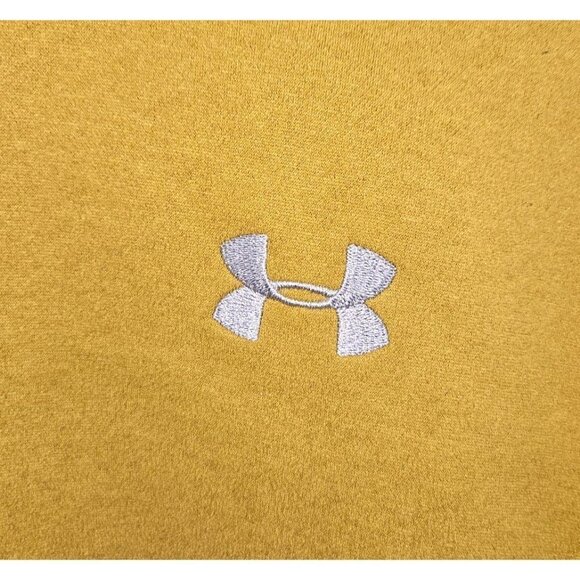 Under Armour Storm Mens Size Small Yellow Green Pockets Full Zip Sherpa Lined - Picture 4 of 13